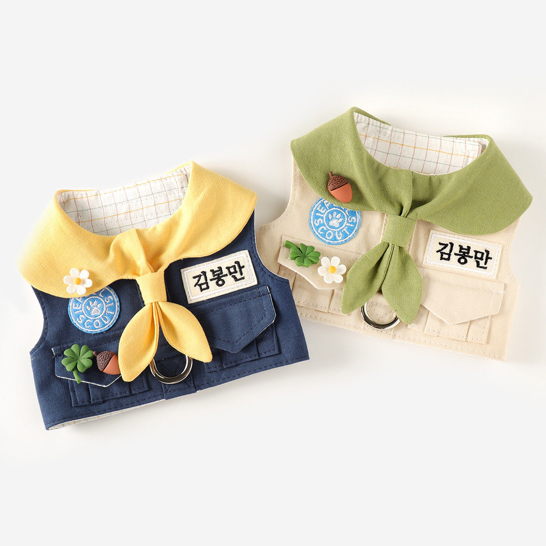 Personalized Scout Vest Harness